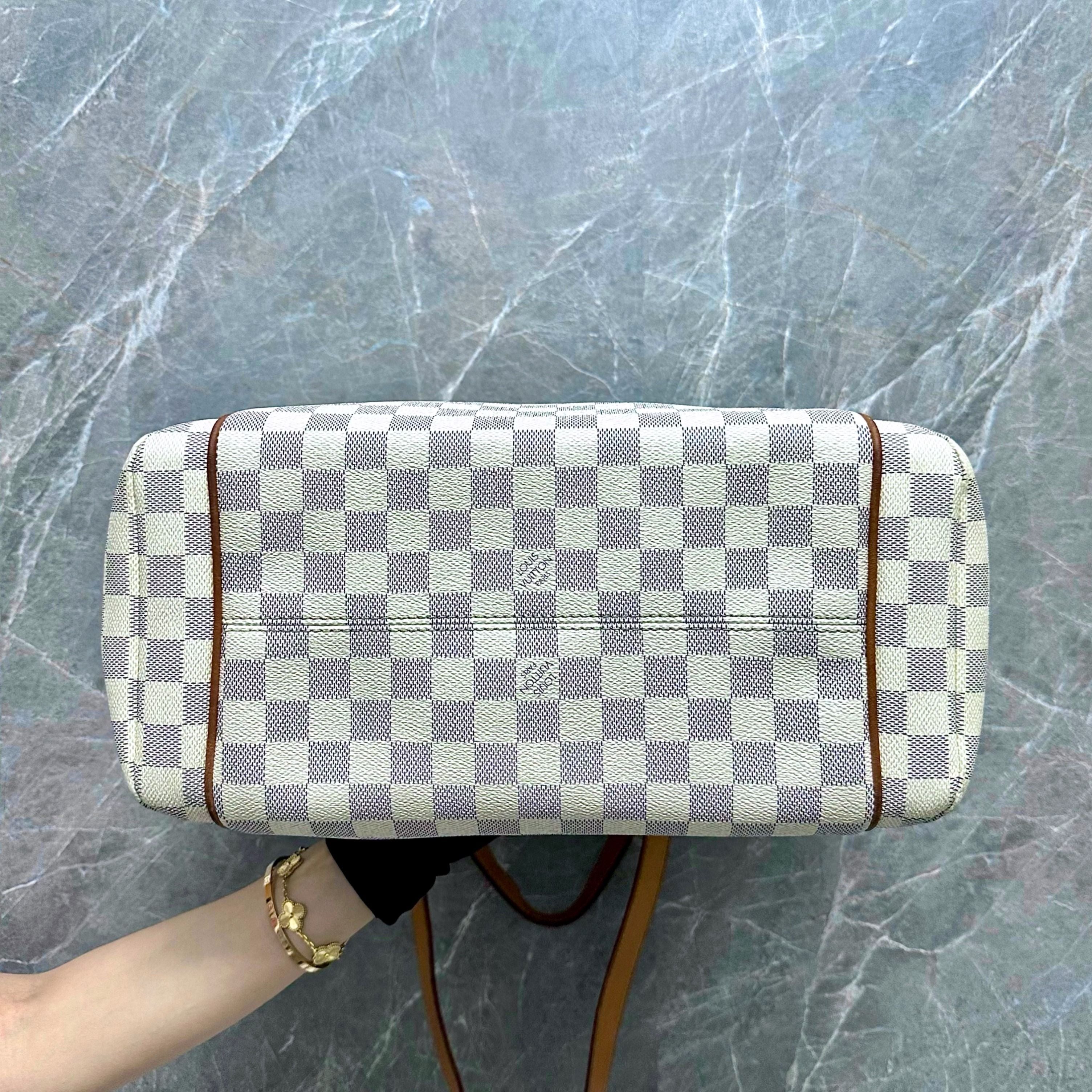 LV Totally MM Damier Azuer Tote Bag in Canvas - Luxury Evermore