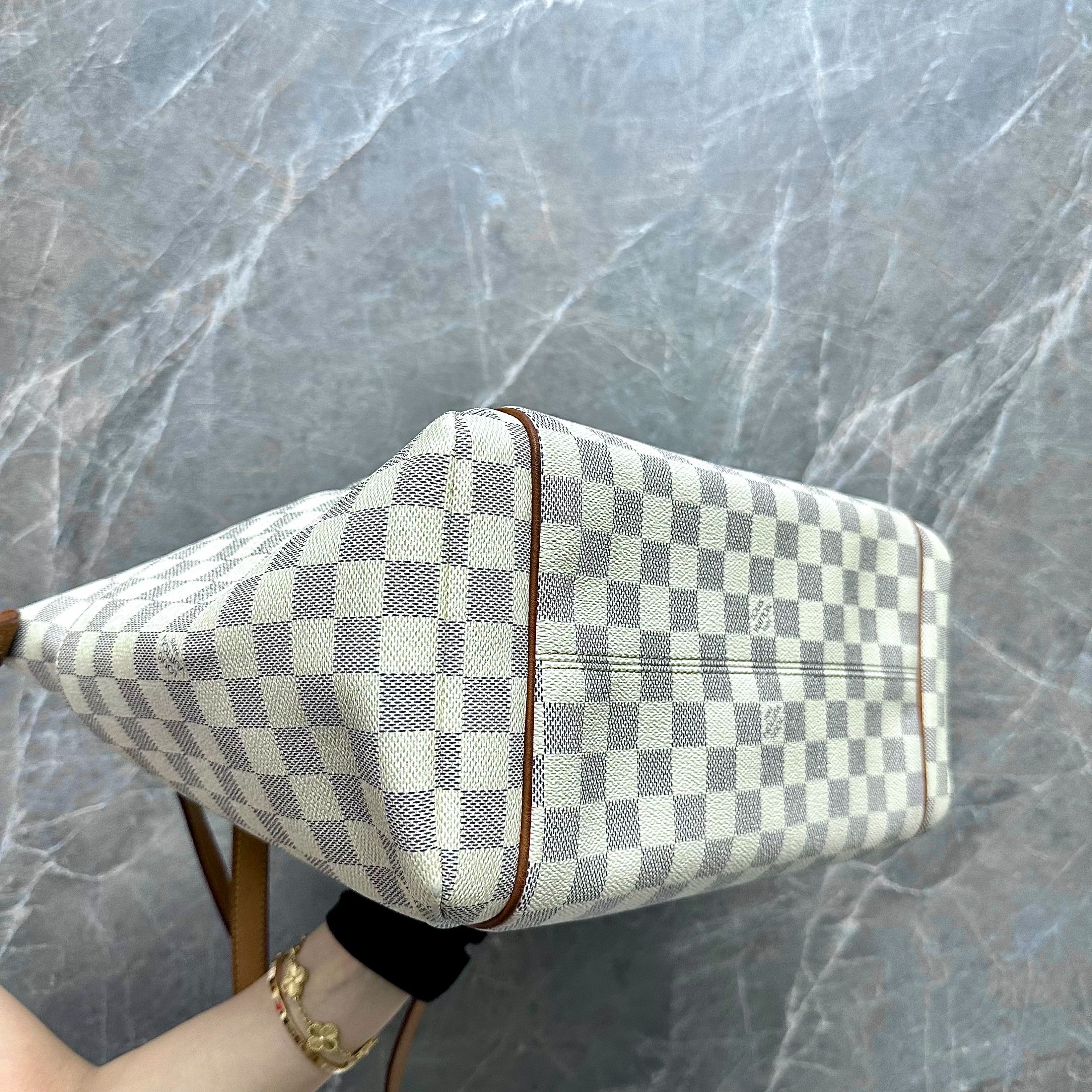 LV Totally MM Damier Azuer Tote Bag in Canvas - Luxury Evermore