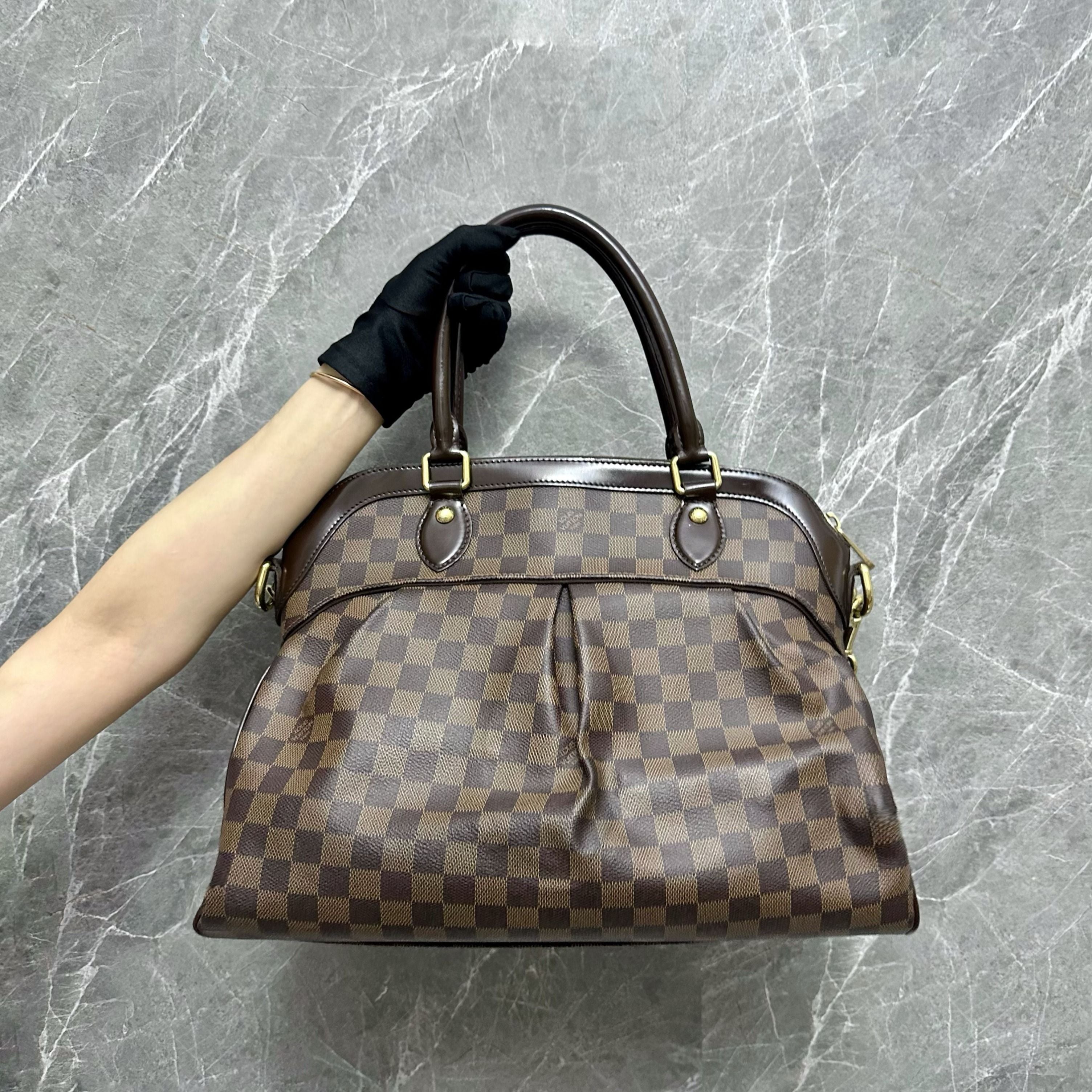 LV Trevi GM Damier Ebene Shoulder Bag - Luxury Evermore