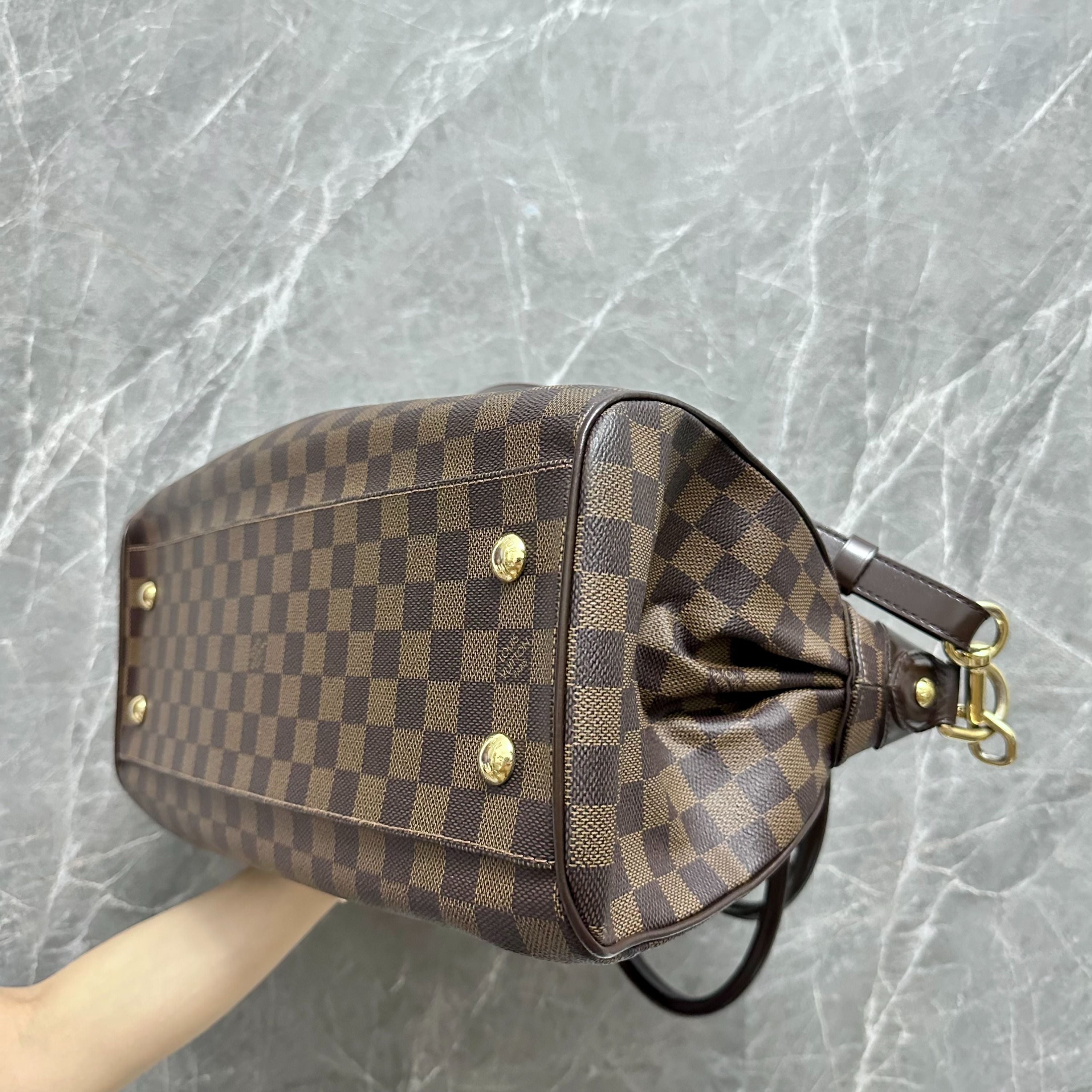 LV Trevi GM Damier Ebene Shoulder Bag - Luxury Evermore