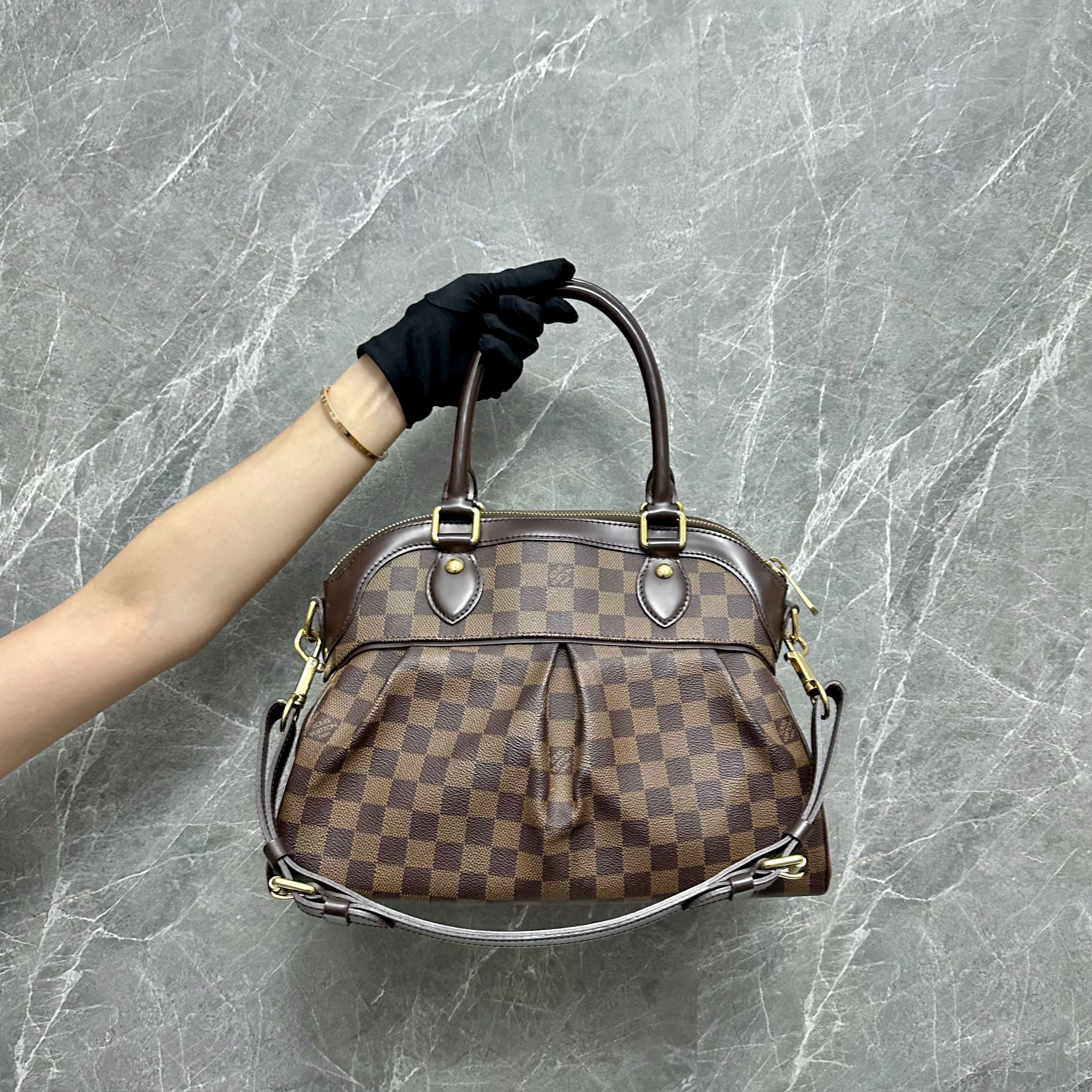 LV Trevi PM Damiar Ebene Shoulder Bag - Luxury Evermore