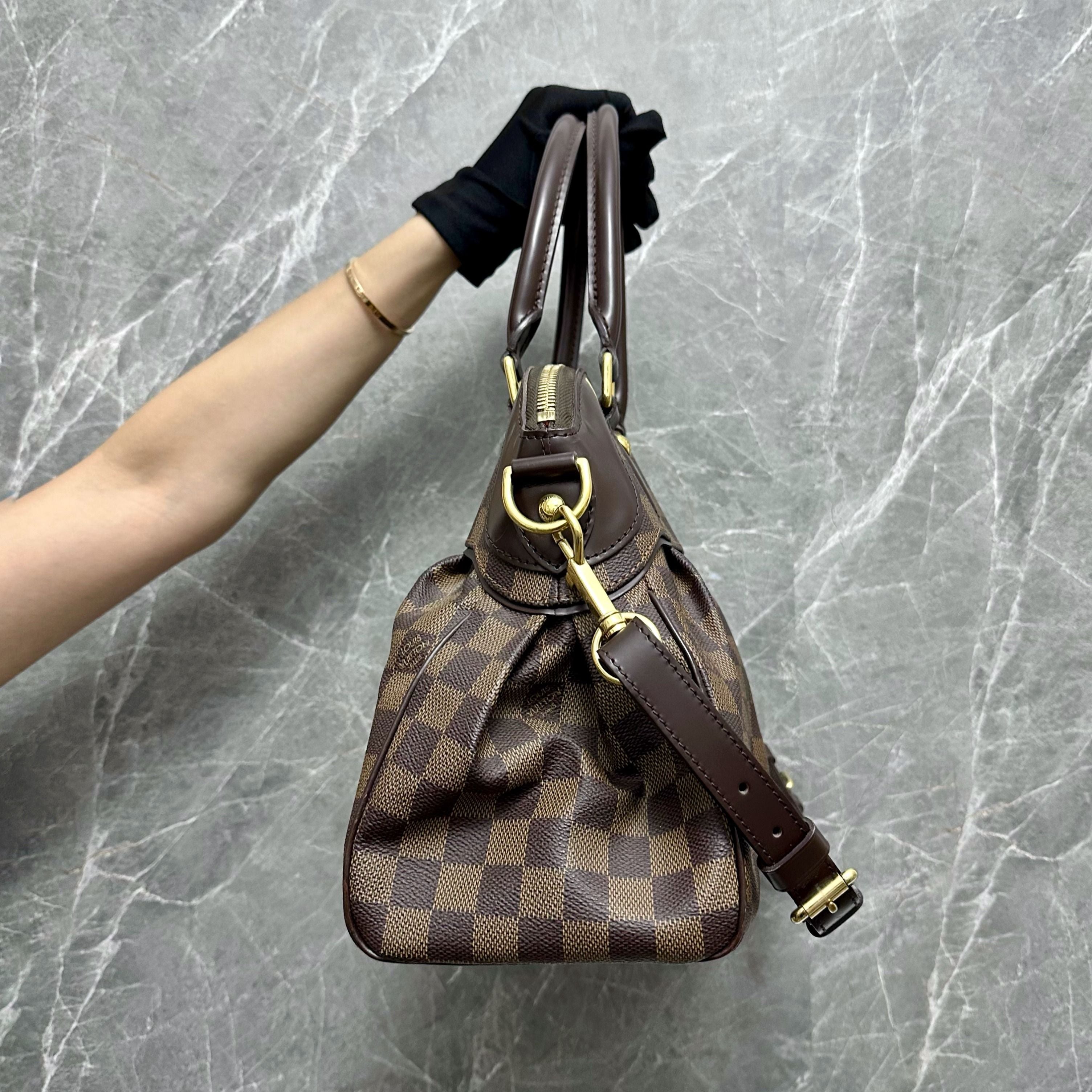 LV Trevi PM Damiar Ebene Shoulder Bag - Luxury Evermore