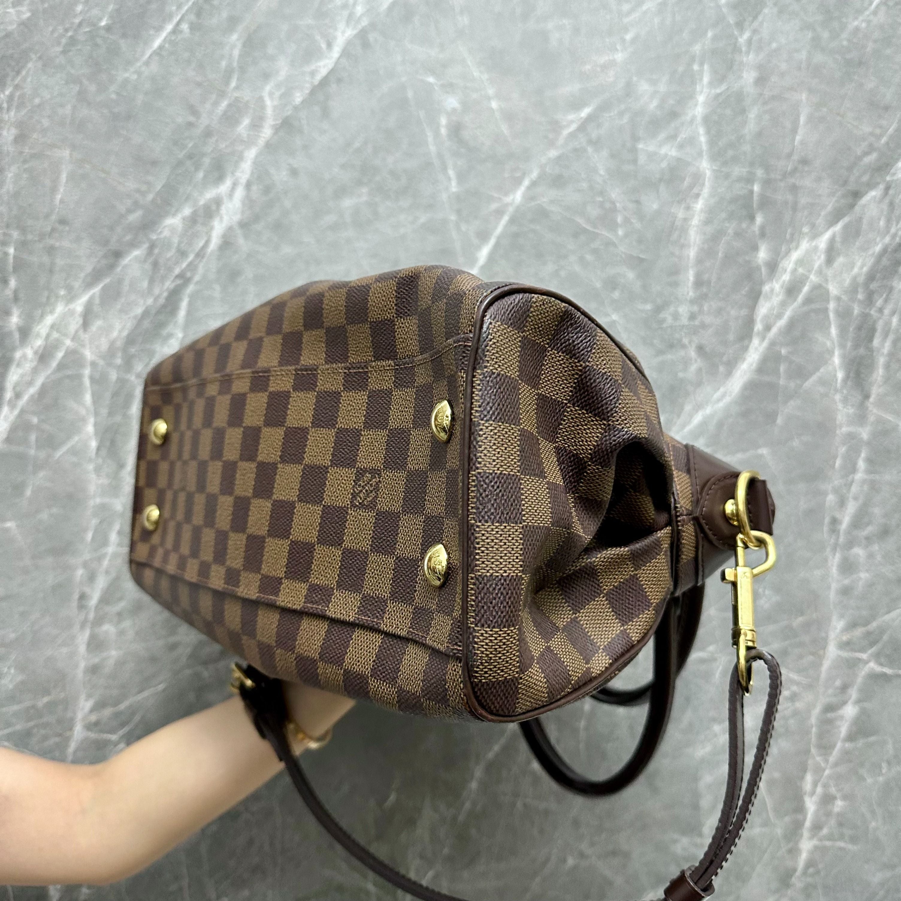 LV Trevi PM Damiar Ebene Shoulder Bag - Luxury Evermore