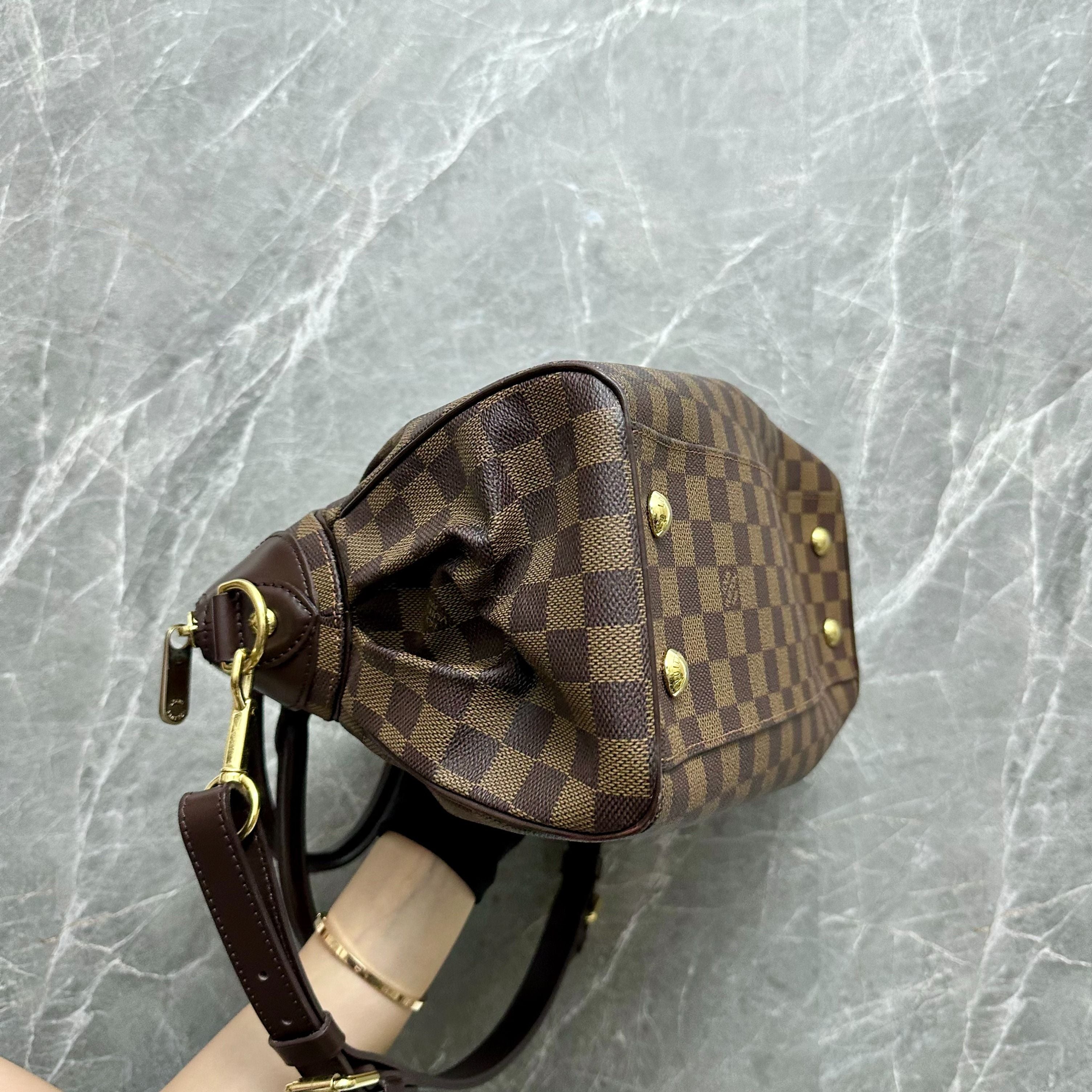 LV Trevi PM Damiar Ebene Shoulder Bag - Luxury Evermore