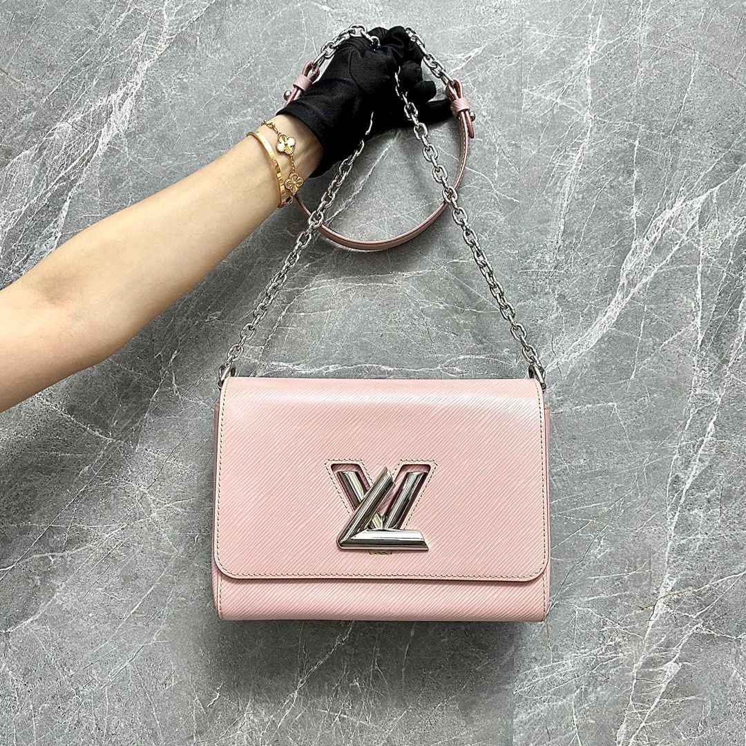 LV Twist MM EPI Leather Pink SHW - Luxury Evermore