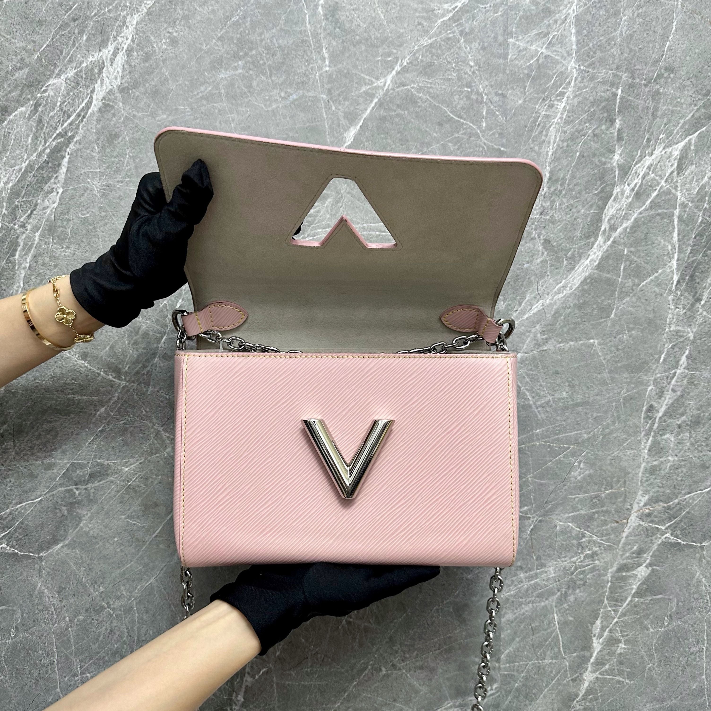 LV Twist MM EPI Leather Pink SHW - Luxury Evermore