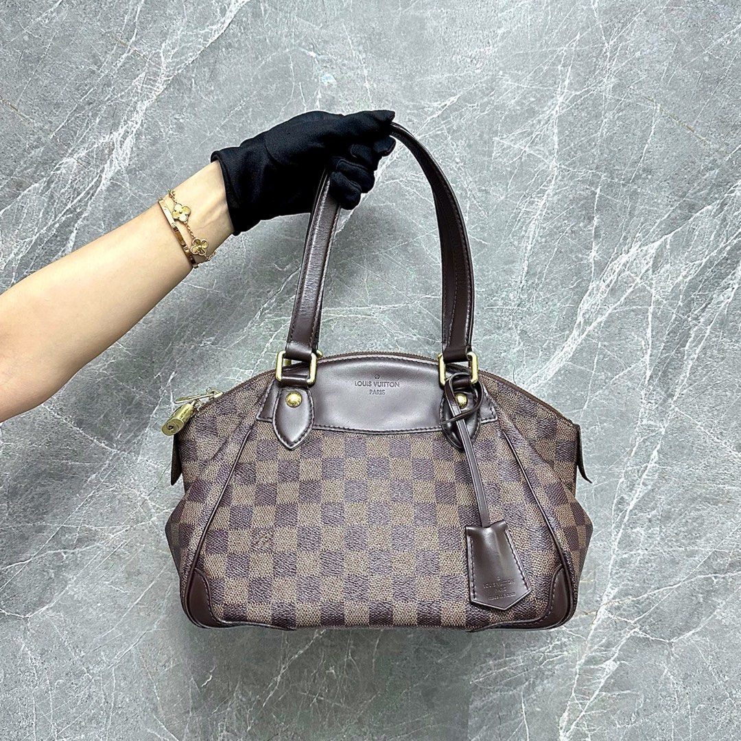 LV Verona PM Damiar Ebene Shoulder Bag - Luxury Evermore