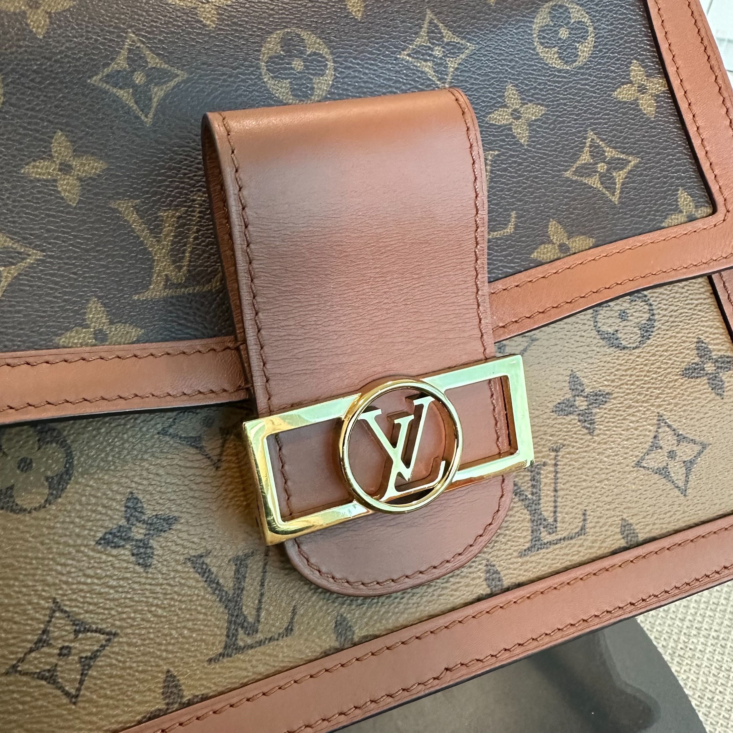 *Receipt* Louis Vuitton LV Dauphine MM Monogram Shoulder Bag - Luxury Evermore