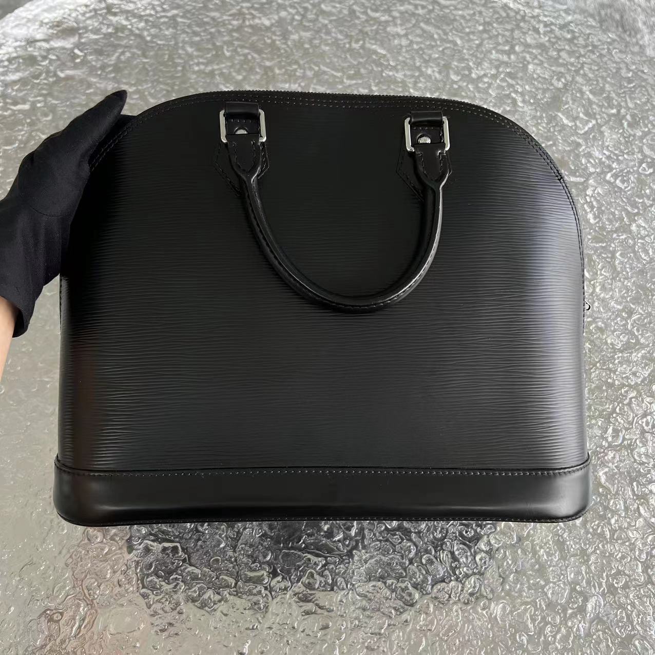 *Recolor* LV Alma PM EPI Leather Black Silver Hardware - Luxury Evermore