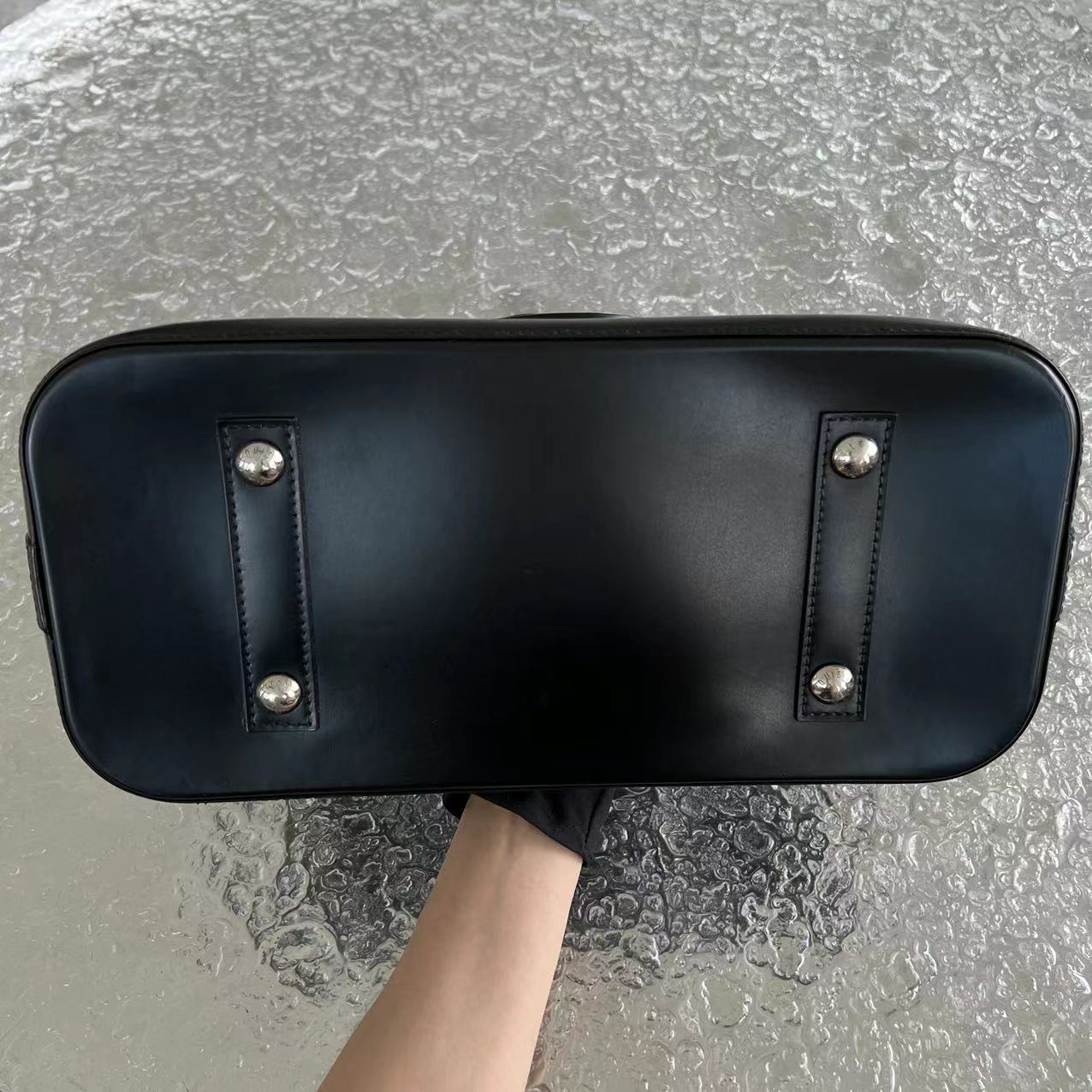 *Recolor* LV Alma PM EPI Leather Black Silver Hardware - Luxury Evermore